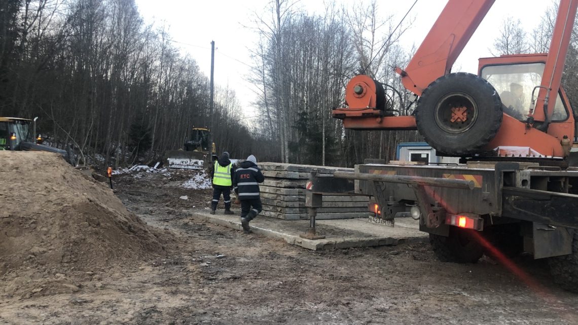 Началось строительство моста через Свирь в Подпорожском районе