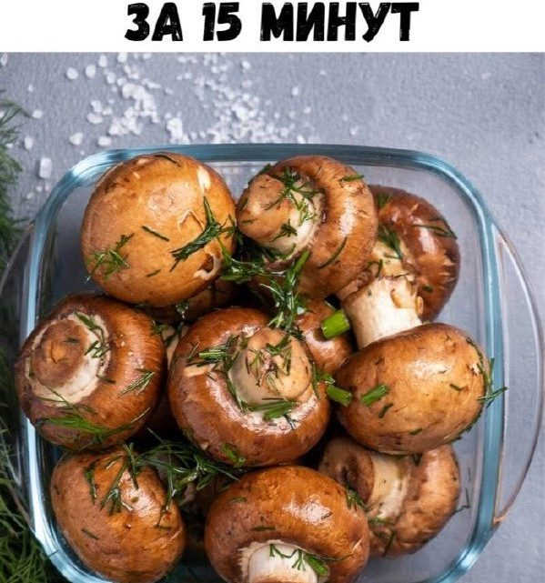 Вкусные грибочки, которые можно кушать